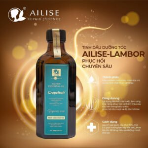 Cặp Dầu Gội Xả Bưởi AILISE GRAPEFRUIT 850ml Giảm Rụng, Kích Thích Mọc Tóc Phục Hồi Tóc